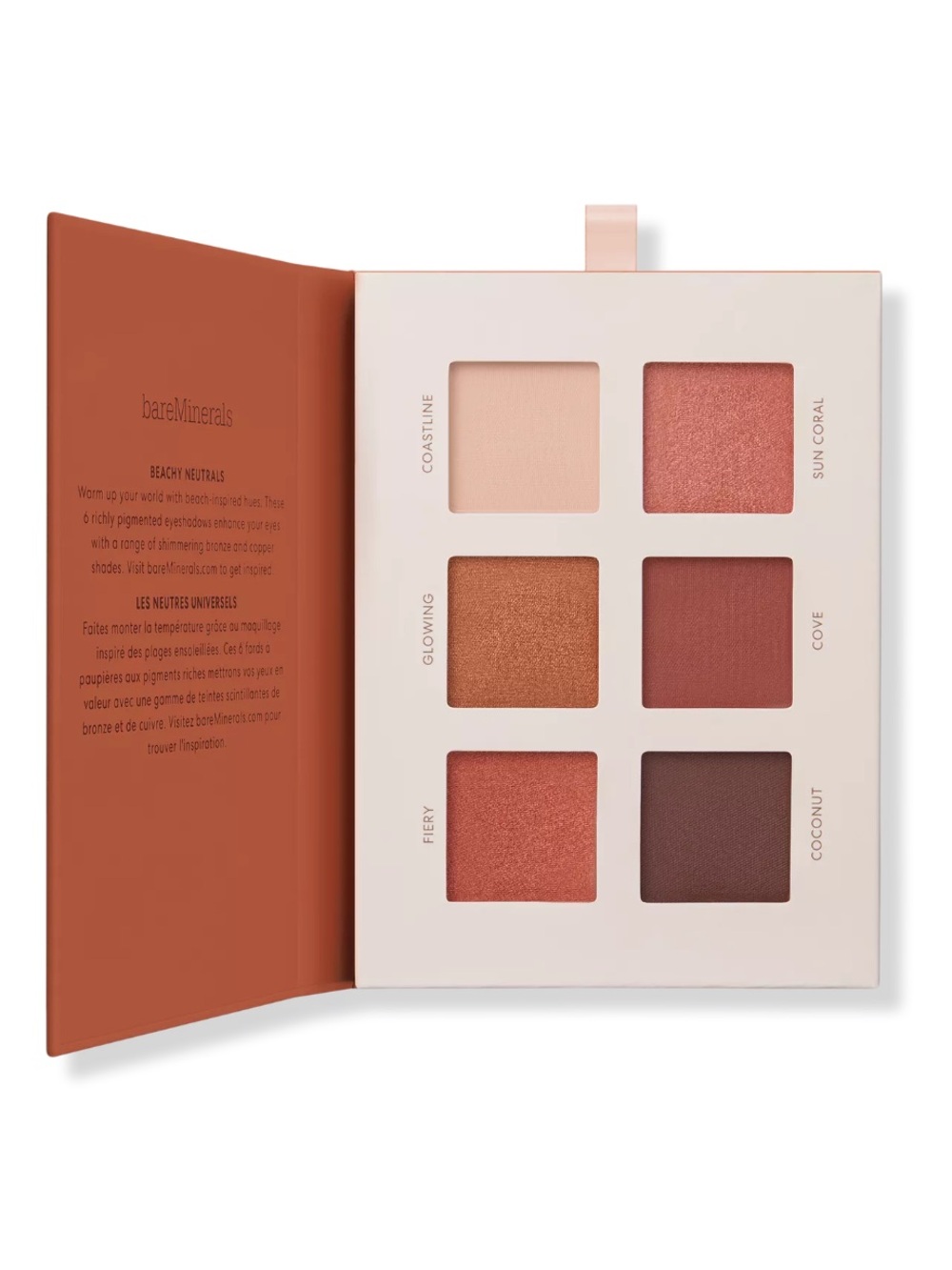 ✨ bareMinerals Mineralist Eyeshadow Palette Warmth 6 Shade New In Box ✨